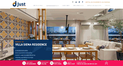 Desktop Screenshot of construtorajust.com.br